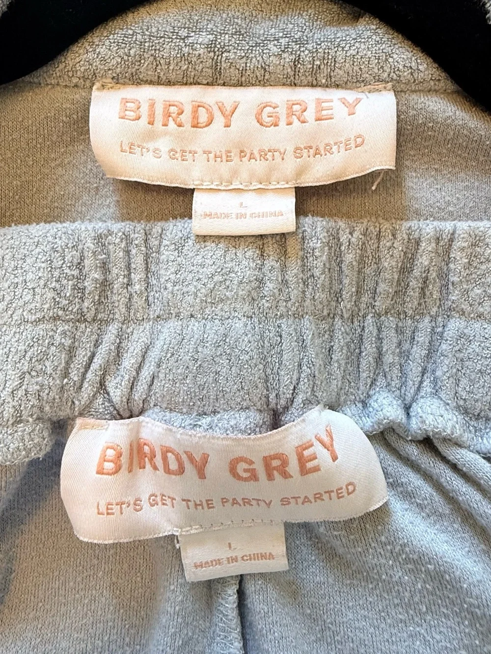 Birdy Grey Eunice Blue Terry Pajama Set